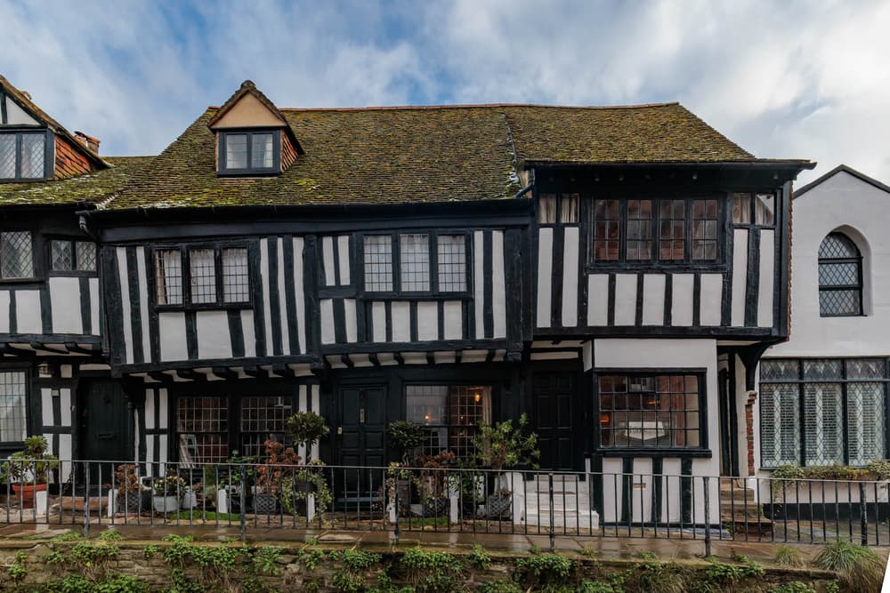 Medieval building in Hastings