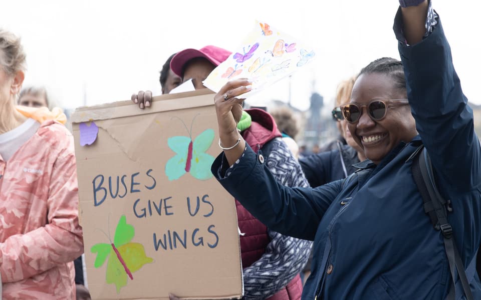 Campaigners and asylum seekers celebrated after TfL pledged to provide better support in applying for discount travel options