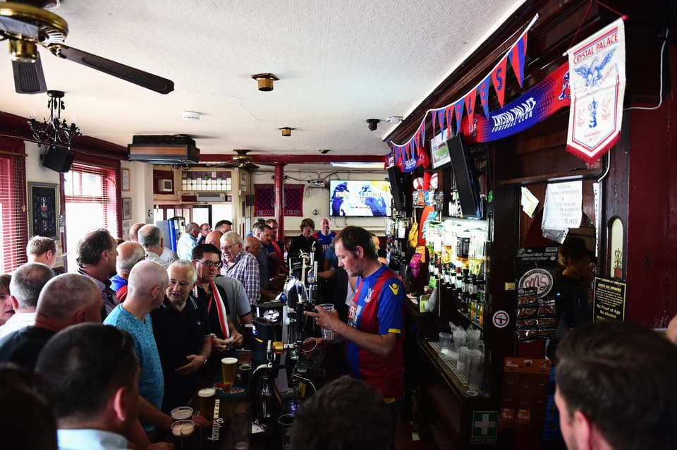 Palace fans